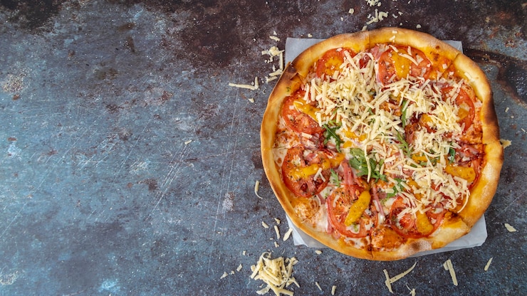 Foto pizza bufalina
